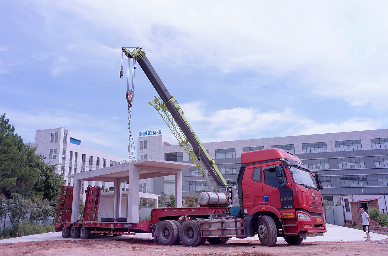 装配式建筑案例-满正科技